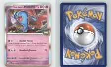 TEAM ROCKET'S WOBBUFFET 082/182 RARE DESTINED RIVALS POKEMON HOLO NEAR MINT