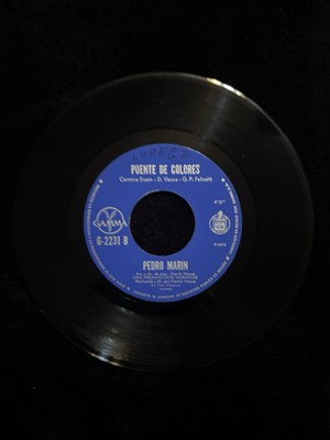 PEDRO MARIN - QUE NO / PUENTE DE COLORES - 1979 MEXICAN 7'' SINGLE CS