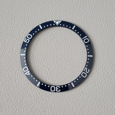 SEIKO Bezel Insert SKX007 / LOW PIP Dark Blue Ceramic Sloped C3