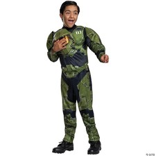 CHILD MASTER CHIEF INFINITE ADAPT MD - Kids Halloween Costume Cosplay  Party