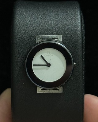 Omega Art Collection Max Bill 87 Super Rare 1987 Omega S.A Cal. 244 Womans Watch
