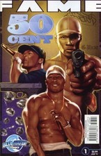 Fame: 50 Cent #1 VF/NM; Bluewater | Rapper - w/Bag+Board