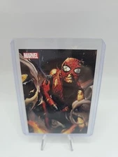 2013 Marvel Greatest Battles Battle Scars Canvas Spider-Man 