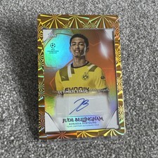 2022-23 Topps The Ultimate Stage Dortmund England Jude Bellingham Auto 15/25