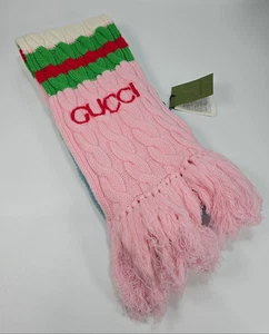Gucci Adidas écharpe en laine tricotée silencieux 121294767