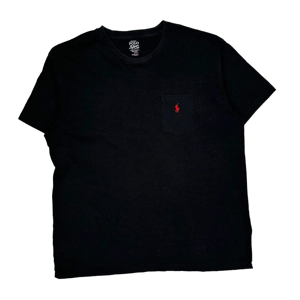 Polo By Ralph Lauren T-Shirt - XL Black Cotton