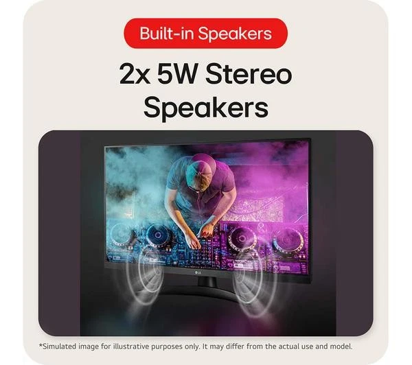 LG 27TQ615S-PZ 27" Smart Full HD LED TV Monitor Wifi USB HDMI YOUTUBE NETFLIX - Image 2 of 4