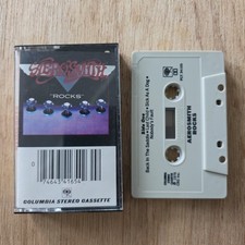Rocks - Aerosmith Cassette 1976 Columbia Records 