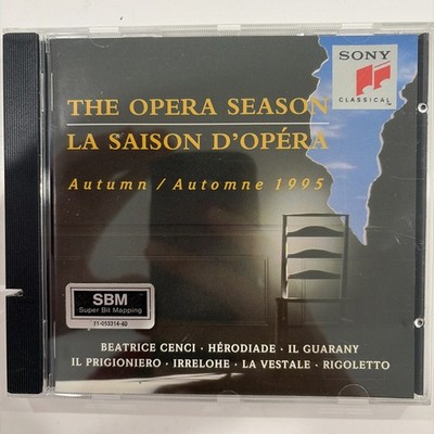 The Opera Season La Saison d Opéra Autumn 1995 Sony Classical CD