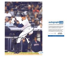 Alex Rodriguez AUTOGRAPH Signed New York Yankees Autographed 8x10 Photo ACOA