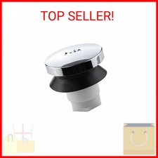 Danco, Chrome, 80811 Touch-Toe Tub Stopper, 2 x 2 x 2.25 inches