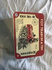 Toy Train In A Tin Box -Working Old No 9 Mini Locomotive 3901 Complete Set