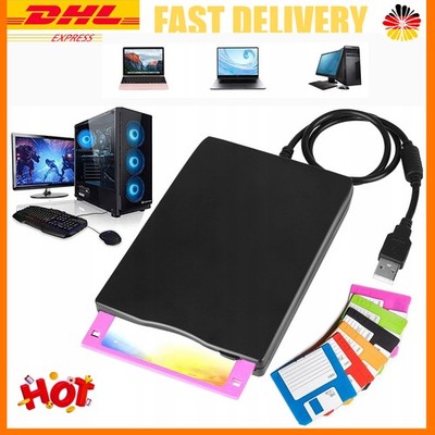 Externes Diskettenlaufwerk 3,5 Zoll FDD USB 1.1/USB 2.0 1,44 MB/720 KB Tragbar