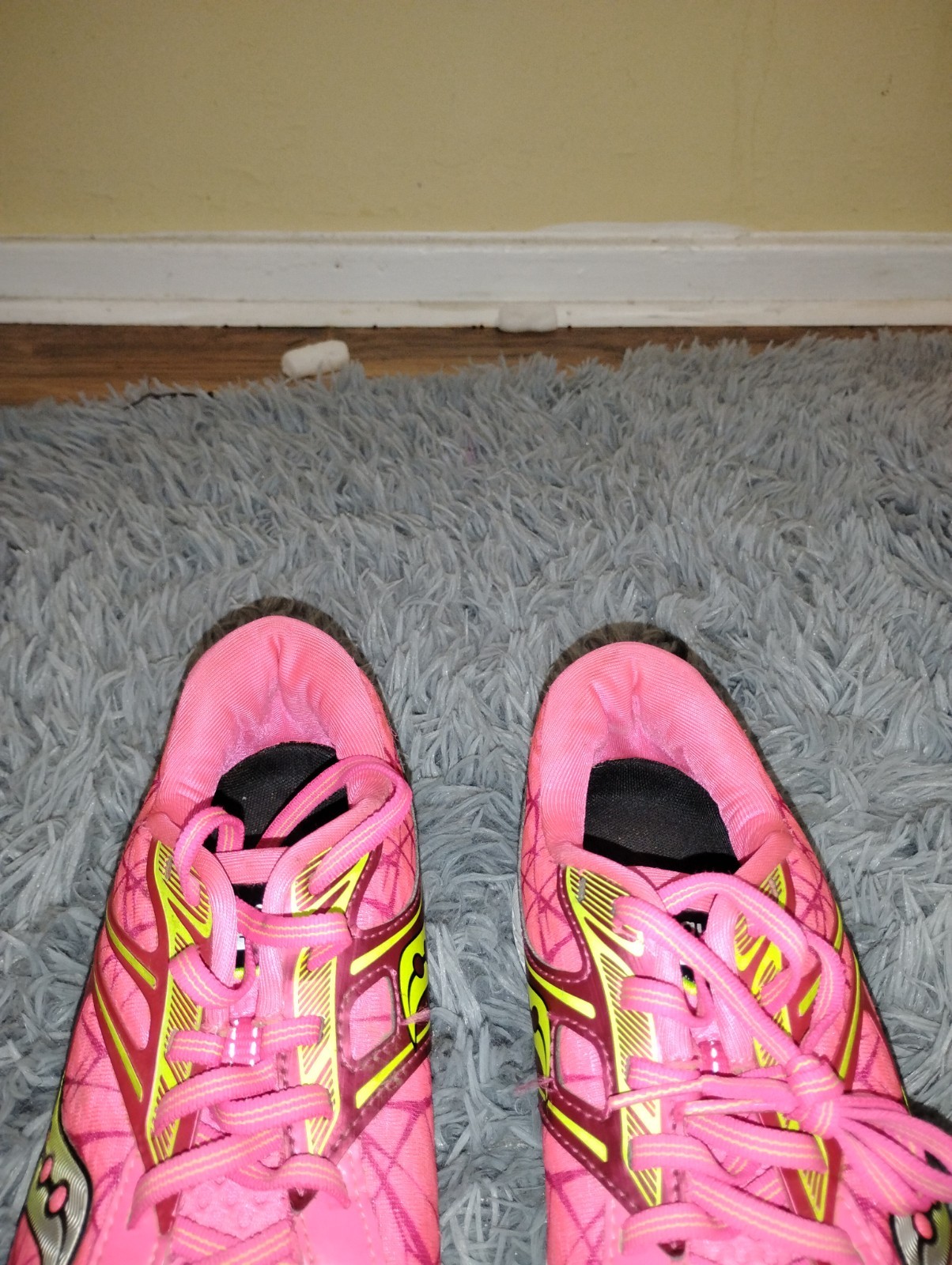 Saucony Breakthru Women’s 7.5 Pink Yellow Running Shoes Sneakers S10265-1 thumbnail 5