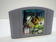 Nintendo 64 Dark Rift Authentic Game, Cleaned, Tested, Works, See Photos