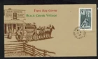Canada #486, 1968, 15¢ Vimy Memorial Armitice Black Creek Village cachet FDC VF