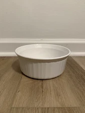 Corning Ware French White Round Casserole Dish 1.6 L  F-5-B