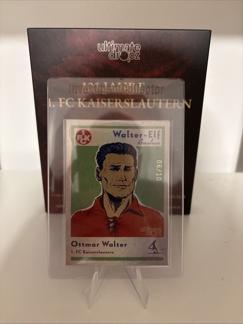 Ultimate Dropz Horst Eckel /10 125 Jahre 1. FC Kaiserslautern Walter-Elf