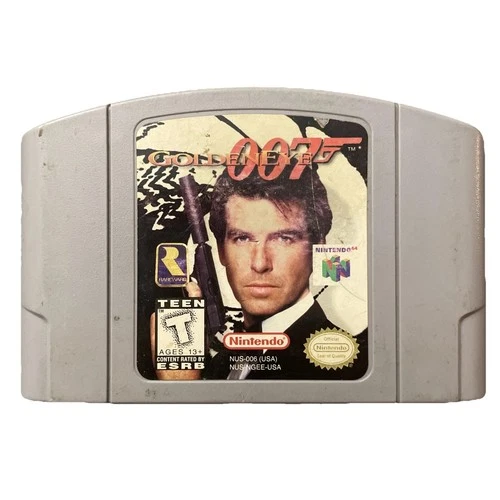 007 GoldenEye N64 All Carts Working Used Authentic