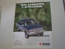 advertising Pubblicità 1998 TATA PICK UP