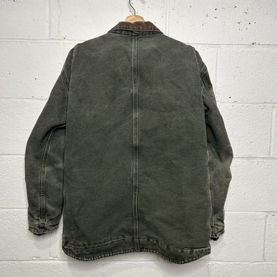 Vintage Carhartt Sherpa-Lined Ridge Jacket “Moss Green” C61 MOS
