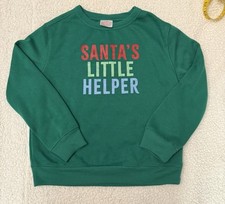 Green Sweatshirt Pullover Kids Size 8