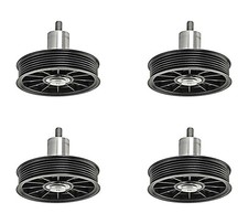 4 Pk Idler Pulley With Sleeve Replace 25502608 25502608KTP 36167 786GB41BM MK...