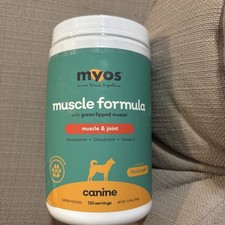 MYOS Muscle Joint Powered By Fortetropin With Green Lipped Mussel, 13.96 Oz.