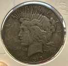1935-S SILVER PEACE DOLLAR