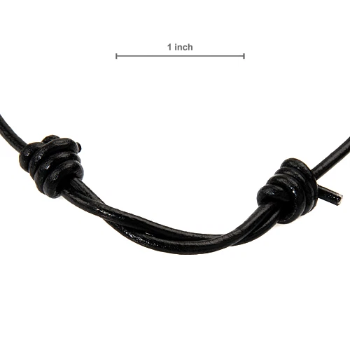 ¡DYRBERG/KERN de DINAMARCA! Collar de cuero de la colección Gerard Foto 2 de 3