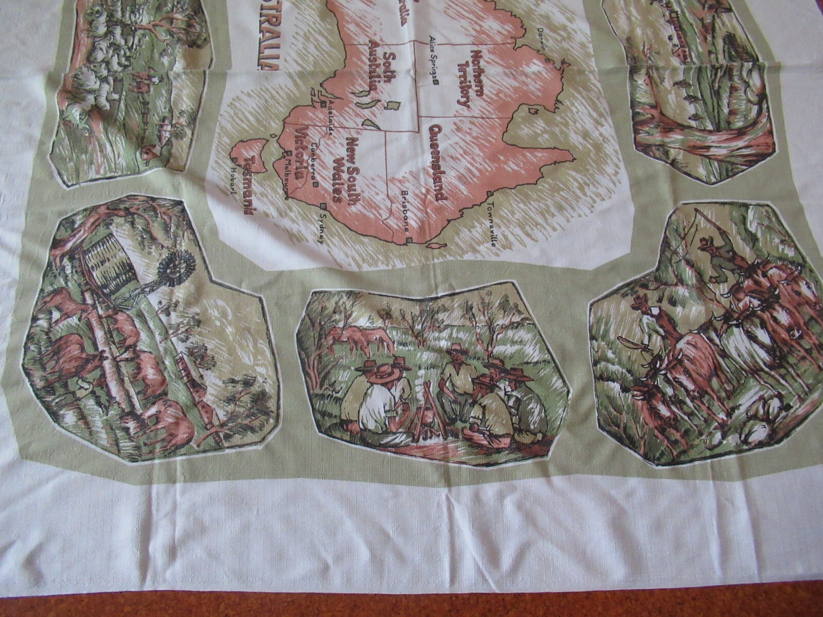 VINTAGE TABLECLOTH AUSTRALIA eBay