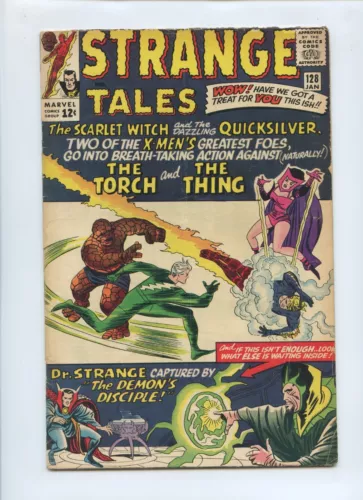 Strange Tales #128 1965 (VG 4.0)