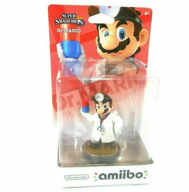 Dr. Mario Nintendo Amiibo Super Smash Bros. New! Sealed! eBay
