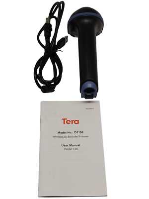 Tera 2D QR Barcode Scanner Wireless USB Kabelgebunden 1D 2D Wireless Barcode Sca