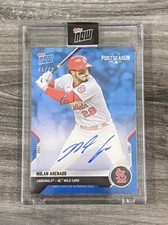 Nolan Arenado 2021 Topps Now MLB Postseason Autograph Auto - Blue #45 /49