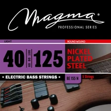 Magma Electric Bass Strings Light - Nickel Plated Steel - LS 34" Set .040 - .125