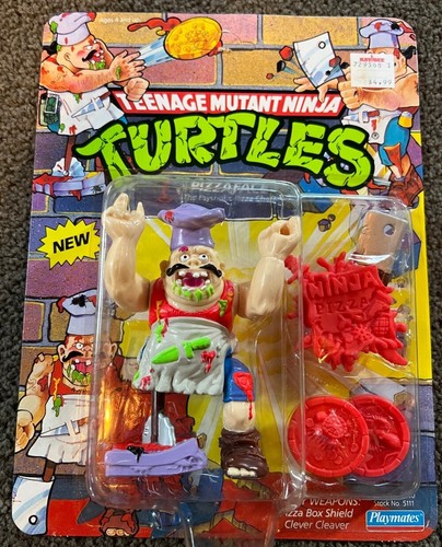 1990 Playmates TMNT - Pizzaface MOC NEW Unpunched ...