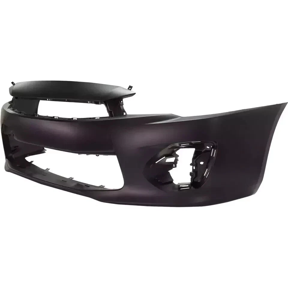 Front Bumper Cover Fascia And Fog Light Assembly For 2016-2017 Mitsubishi Lancer - Image 4 of 4