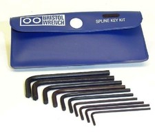 GENIUNE USA MADE 9 PC. BRISTOL WRENCH SET FOR AUTO & AIRCRAFT INSTRUMENT REPAIR