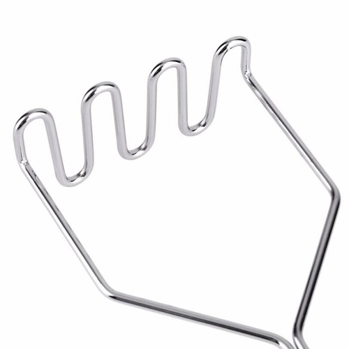 Stainless Steel Potato Rice Masher Press Mashed Potato Wavy Kitchen Cooking T T√ - Imagen 5 de 7