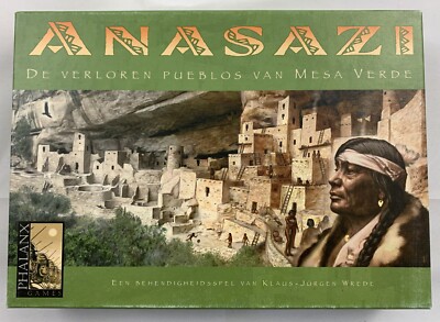 Anasazi Auf den Spuren einer Geheimnisvollen Kultur Phalanx Brettspiel Komplett