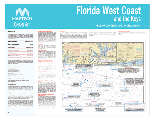 Maptech ChartKit Region 8: Florida West Coast and the Keys, 16th Edition - Picture 2 of 4