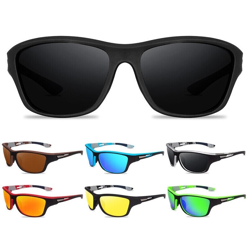 Occhiali Da Sole Polarizzati Uomo - Protezione UV400 Per Pesca, Golf E Sport Outdoor | Leggeri E Regolabili