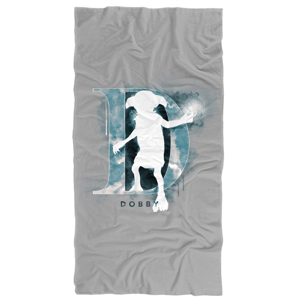 Harry Potter Dobby Officially Licensed Watercolor Beach Towel 30x60 Inches