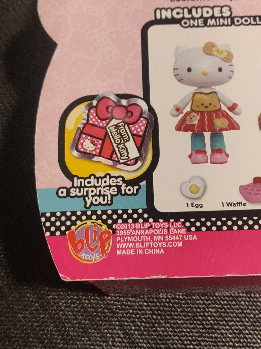 XOXO Hello Kitty Cafe Mini Doll Playset 2013 Sanrio Oven Waffles