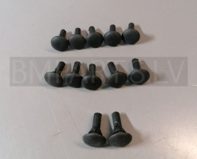 5x NEU BM BMW X3 E83 & LCI X5 E53 ALU FUSSPLATTE GUMMI NAPS
