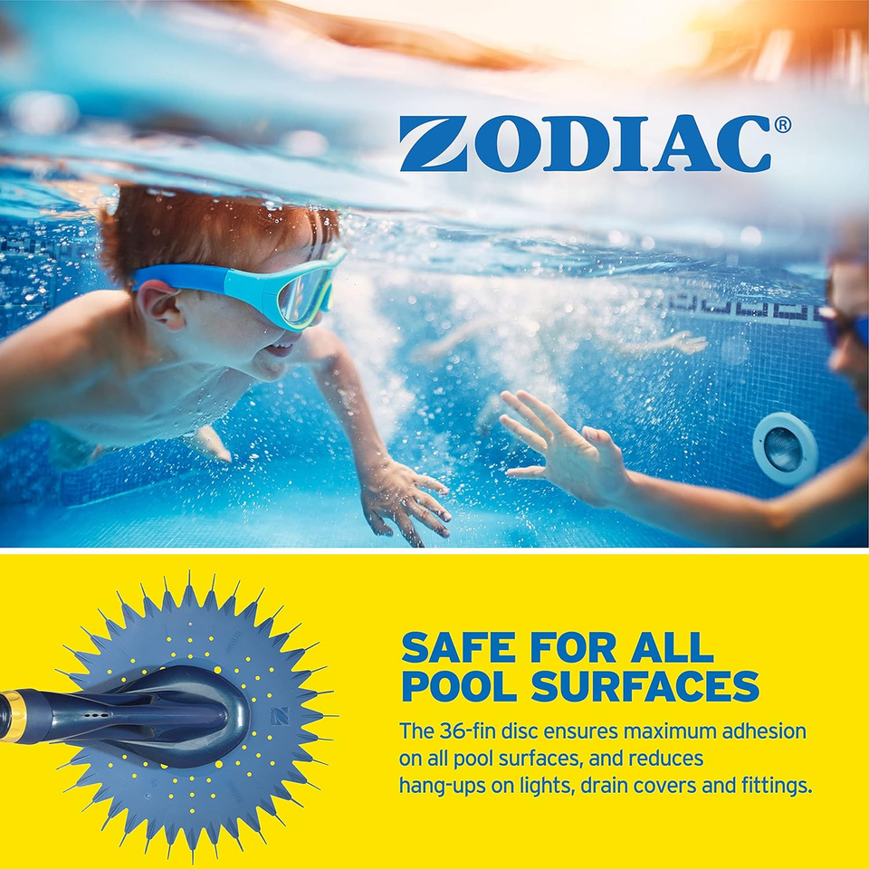 Zodiac G3 Automatic SuctionSide Pool Cleaner Vacuum for InGround