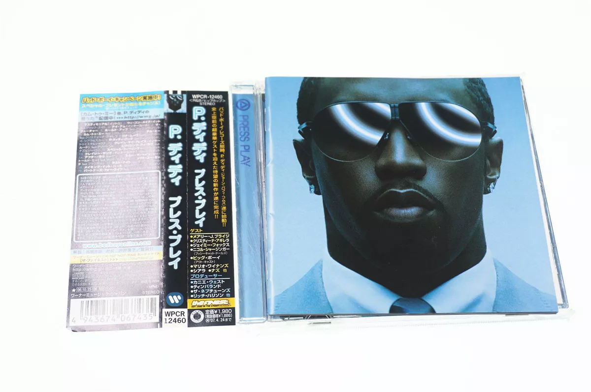 P.DIDDY - PRESS PLAY WPCR-12460 JAPAN CD B#4090