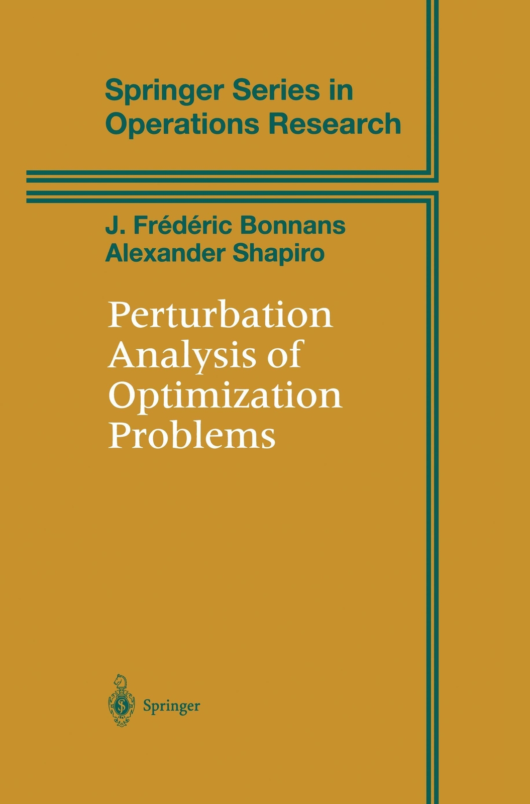 Thumbnail - Perturbation Analysis Of Optimization Problems | Alexander Shapiro (u.