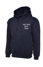 Pullover Sweatshirt Jumper Custom Embroidery Personalised Hoodie Man & Women 6XL